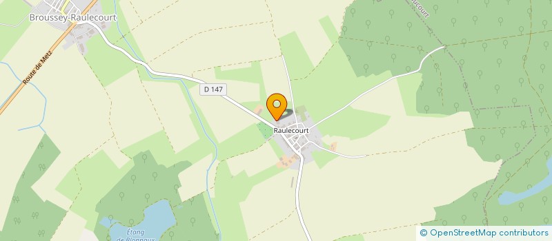 localisation de l'entreprise MONSIEUR BENOIT COLLET  BROUSSEY-RAULECOURT