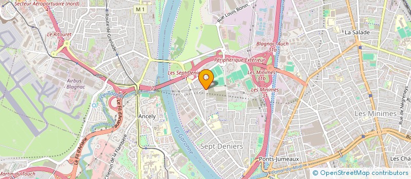localisation de l'entreprise MONSIEUR BENOIT CONSTANS à TOULOUSE