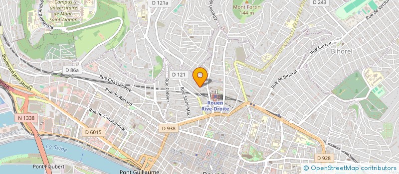 localisation de l'entreprise MONSIEUR BENOIT COTIGNY à ROUEN