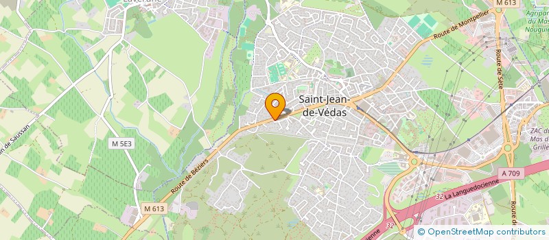 localisation de l'entreprise MONSIEUR BENOIT COUPVENT  SAINT-JEAN-DE-VEDAS