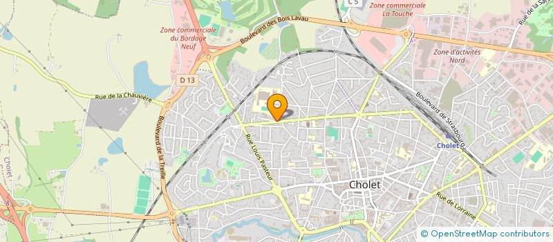 localisation de l'entreprise MONSIEUR BENOIT COUSIN à CHOLET