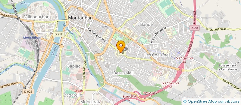 localisation de l'entreprise MONSIEUR BENOIT COUSTAL à MONTAUBAN