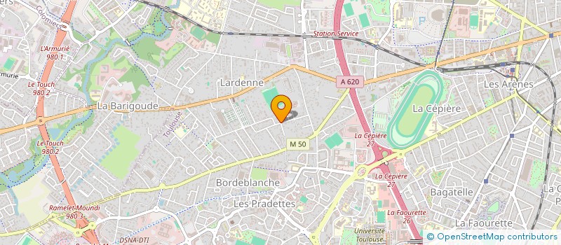 localisation de l'entreprise MONSIEUR BENOIT CRABOS à TOULOUSE