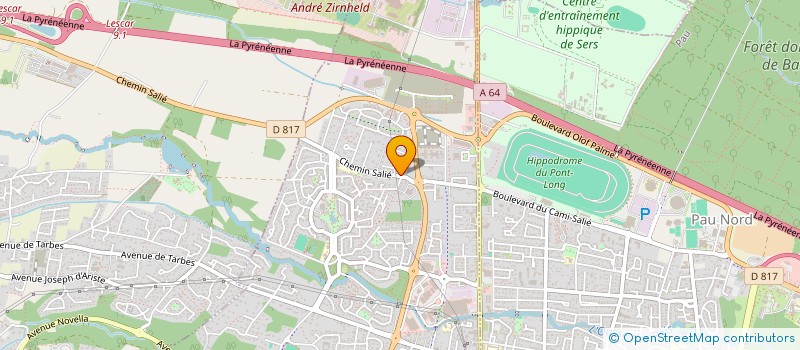 localisation de l'entreprise MONSIEUR BENOIT CROHARE  LAROIN