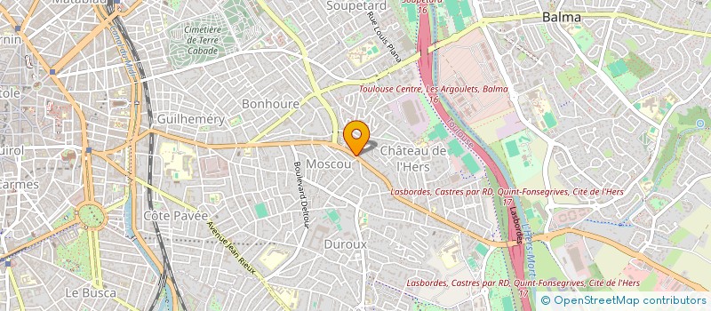 localisation de l'entreprise MONSIEUR BENOIT CROTET à TOULOUSE