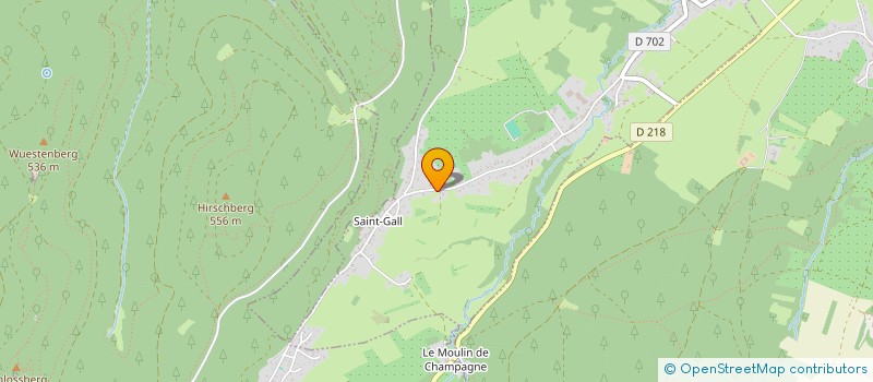 localisation de l'entreprise MONSIEUR BENOIT CUILLIER  THAL-MARMOUTIER