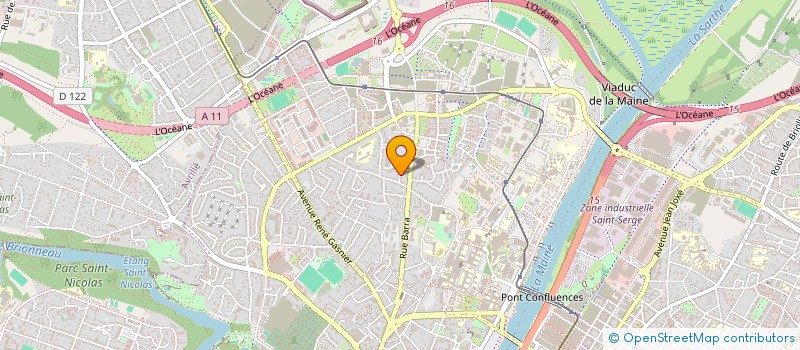 localisation de l'entreprise MONSIEUR BENOIT CURNILLON à ANGERS