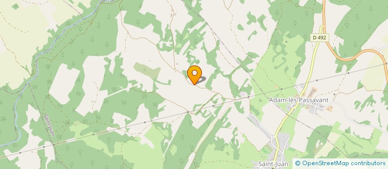 localisation de l'entreprise MONSIEUR BENOIT CUSENIER  GONSANS