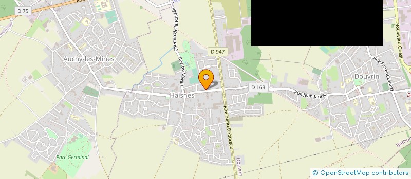 localisation de l'entreprise MONSIEUR BENOIT CZAICKI à HAISNES