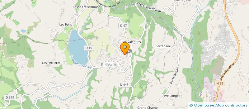 localisation de l'entreprise MONSIEUR BENOIT DA FONSECA GONCALVES  PELLEAUTIER