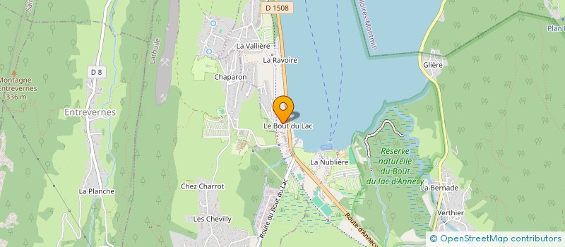 localisation de l'entreprise MONSIEUR BENOIT DAGAND  DOUSSARD