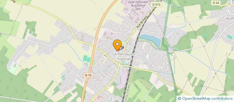 localisation de l'entreprise MONSIEUR BENOIT DAL  LE PERRAY-EN-YVELINES