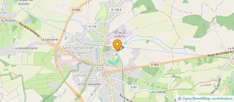 localisation de l'entreprise MONSIEUR BENOIT DALARUN  LA HAYE