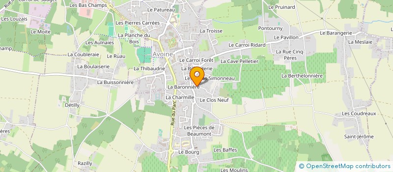 localisation de l'entreprise MONSIEUR BENOIT DALBIGNAT  BEAUMONT-EN-VERON