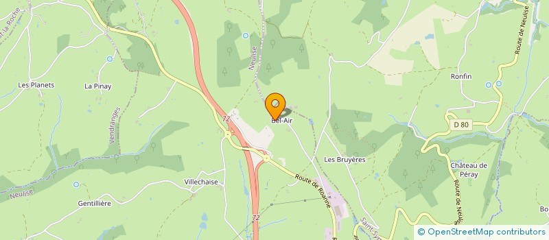 localisation de l'entreprise MONSIEUR BENOIT DALLERY  NEULISE