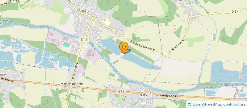 localisation de l'entreprise MONSIEUR BENOIT DAVEAUX  VIEUX MOULIN