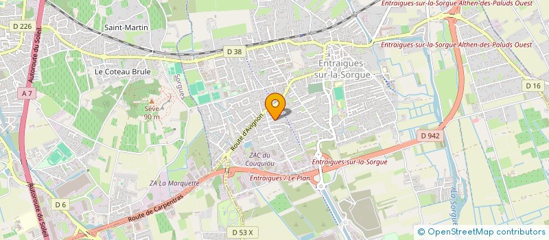 localisation de l'entreprise MONSIEUR BENOIT DAVICO  GRAND-AIGUEBLANCHE