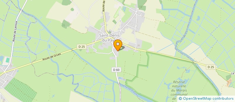 localisation de l'entreprise MONSIEUR BENOIT DAVID  SAINT-DENIS-DU-PAYRE