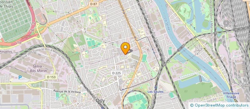 localisation de l'entreprise MONSIEUR BENOIT DAVID  ORLY