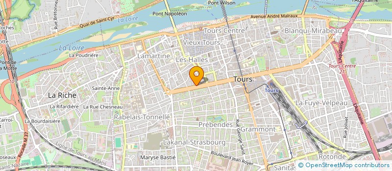 localisation de l'entreprise MONSIEUR BENOIT DE COURTIVRON à TOURS
