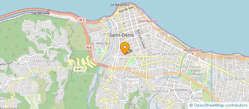 localisation de l'entreprise MONSIEUR BENOIT DE GRAEVE à SAINT-DENIS