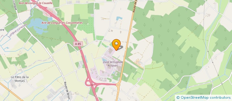 localisation de l'entreprise MONSIEUR BENOIT DE GRAUW  LONGUE-JUMELLES