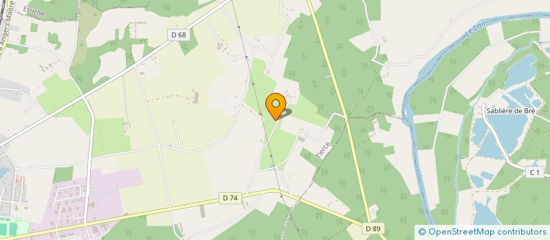 localisation de l'entreprise MONSIEUR BENOIT DE LA CROPTE DE CHANTERAC à TIERCE