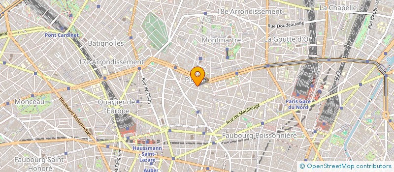 localisation de l'entreprise MONSIEUR BENOIT DE LANDTSHEER à PARIS