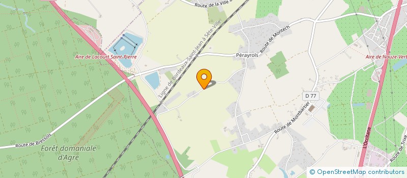 localisation de l'entreprise MONSIEUR BENOIT DE MAILLARD  BRESSOLS