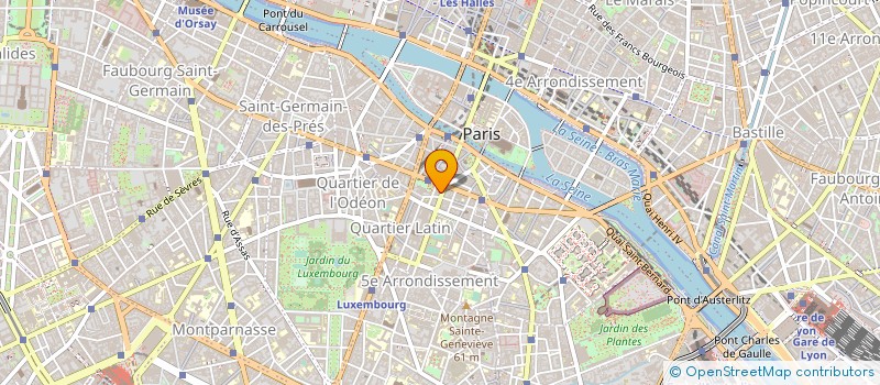 localisation de l'entreprise MONSIEUR BENOIT DE PRADIER D AGRAIN  PARIS