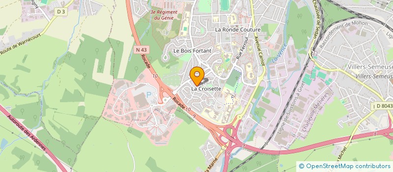 localisation de l'entreprise MONSIEUR BENOIT DEBAY à CHARLEVILLE-MEZIERES