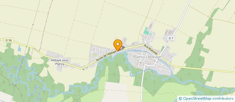 localisation de l'entreprise MONSIEUR BENOIT DEBRUYNE  PLANCY-L'ABBAYE
