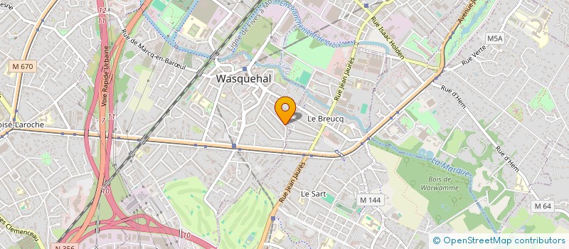 localisation de l'entreprise MONSIEUR BENOIT DECAMPS  WASQUEHAL