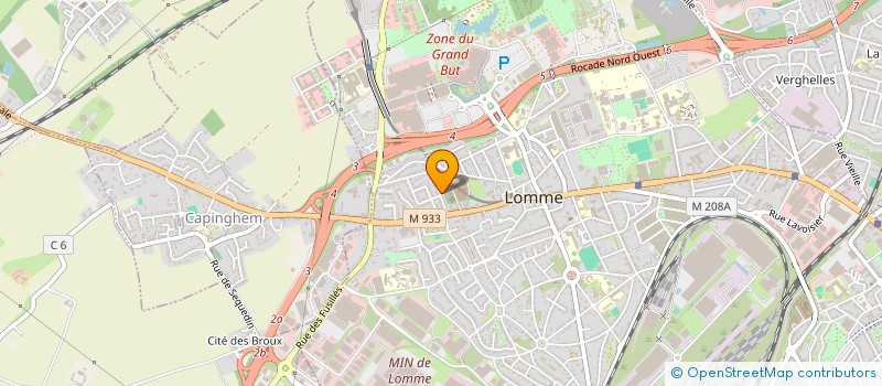 localisation de l'entreprise MONSIEUR BENOIT DECHARRIERE à LILLE