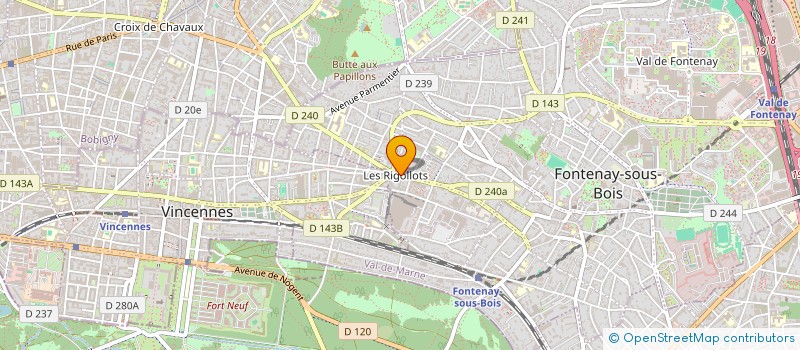 localisation de l'entreprise MONSIEUR BENOIT DEGARDIN à FONTENAY-SOUS-BOIS