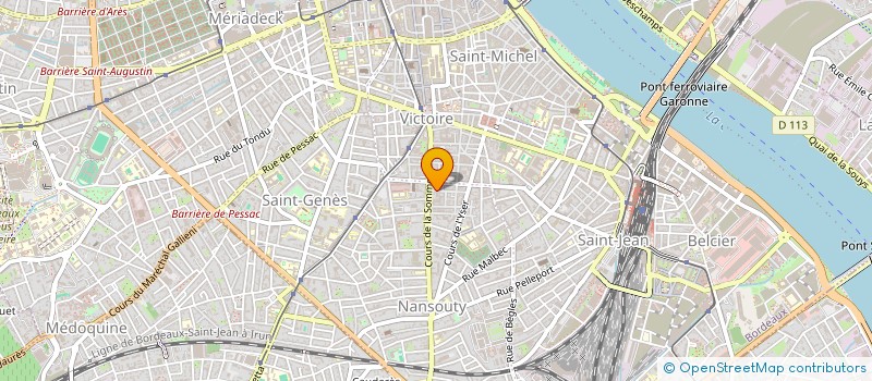 localisation de l'entreprise MONSIEUR BENOIT DEGROND  BORDEAUX