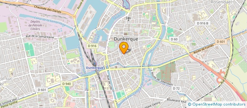 localisation de l'entreprise MONSIEUR BENOIT DEHOUCK à DUNKERQUE