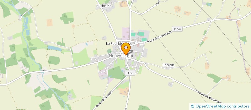 localisation de l'entreprise MONSIEUR BENOIT DEICHELBOHRER à NEUVY-LE-ROI