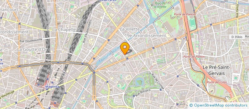 localisation de l'entreprise MONSIEUR BENOIT DELAUNAY  PARIS