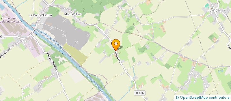 localisation de l'entreprise MONSIEUR BENOIT DELECROIX  BLARINGHEM