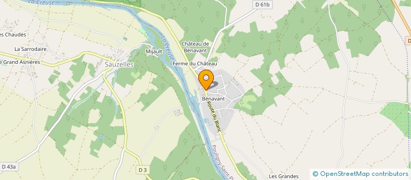 localisation de l'entreprise MONSIEUR BENOIT DELOCHE  ROSNAY