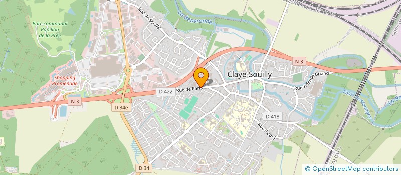 localisation de l'entreprise MONSIEUR BENOIT DELSUC  CLAYE-SOUILLY