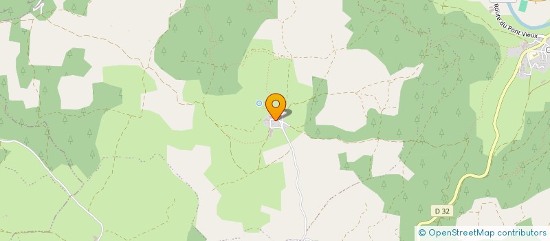 localisation de l'entreprise MONSIEUR BENOIT DELTOUR  CHANAC