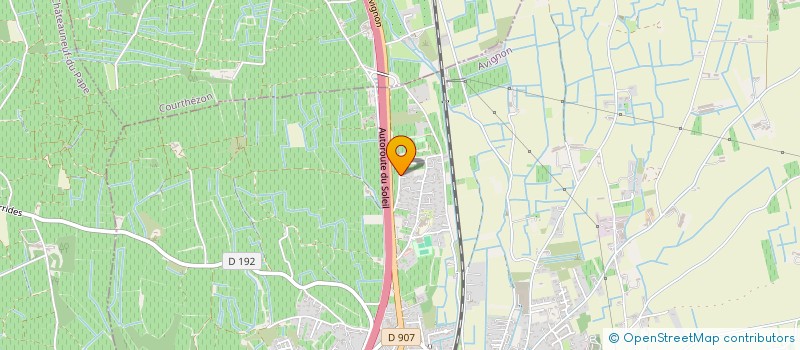 localisation de l'entreprise MONSIEUR BENOIT DEMOLS  BEDARRIDES