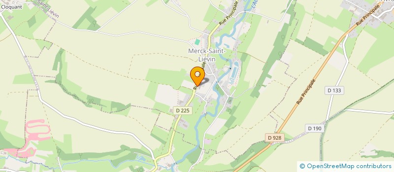 localisation de l'entreprise MONSIEUR BENOIT DENIS  MERCK-SAINT-LIEVIN