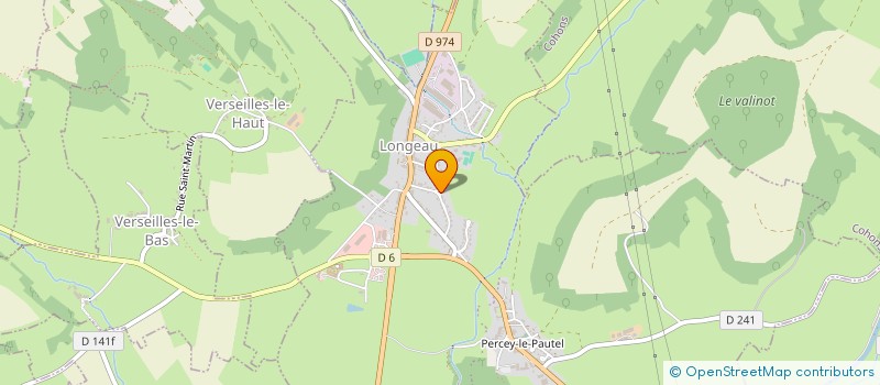 localisation de l'entreprise MONSIEUR BENOIT DENIZIOT à LONGEAU-PERCEY