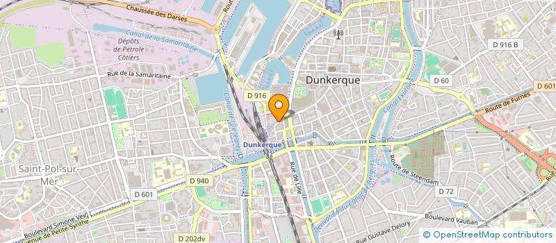 localisation de l'entreprise MONSIEUR BENOIT DERCHAIN à DUNKERQUE