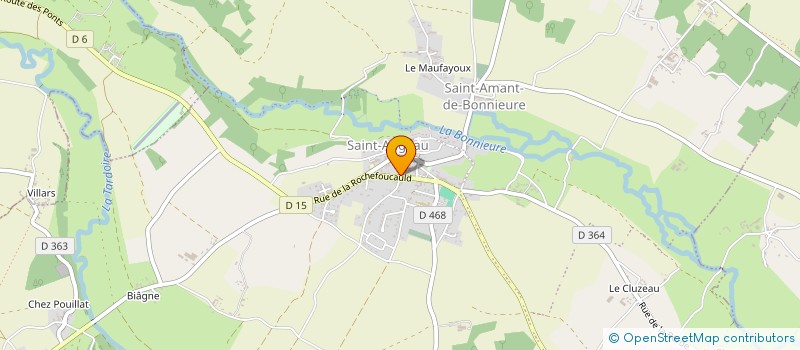 localisation de l'entreprise MONSIEUR BENOIT DESCATEAUX à VAL-DE-BONNIEURE