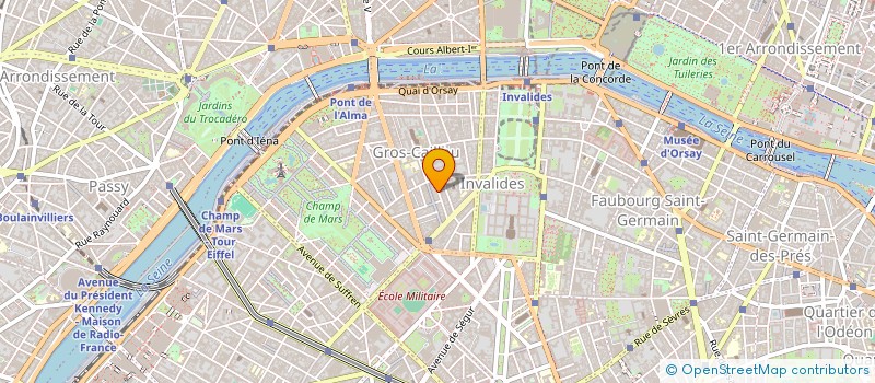 localisation de l'entreprise MONSIEUR BENOIT DESCOUR  PARIS