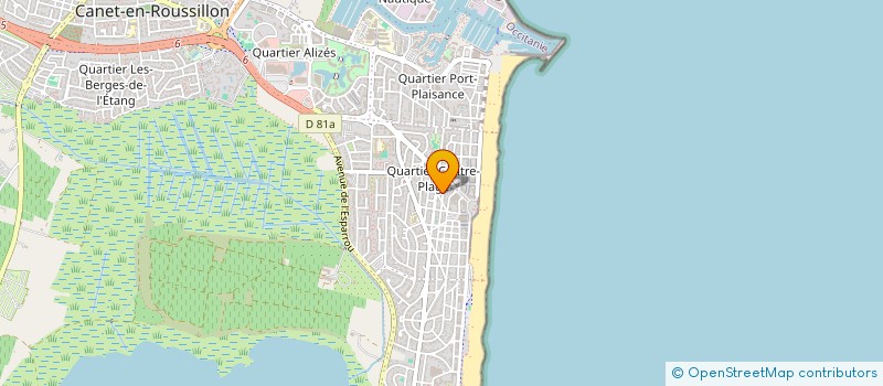 localisation de l'entreprise MONSIEUR BENOIT DESMOTS  CANET-EN-ROUSSILLON